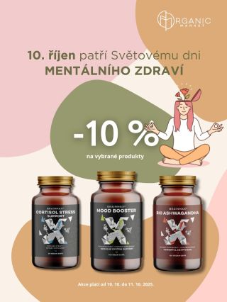 🧠 Věděli jste, že dnes – 10. října – slavíme Světový den duševního zdraví? Je to připomínka toho, jak důležité je starat...