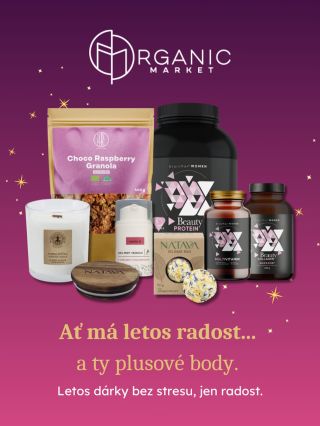 Když chceš potěšit… a ještě si polepšit. 🎄💫 V Organic Marketu tě čeká hromada krásných dárků 🥰 voňavé rituály, zdravé...
